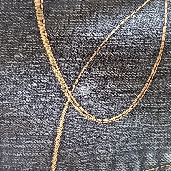 Chico's Platinum Straight Leg Jeans size 2.5 (14) - Picture 4 of 10